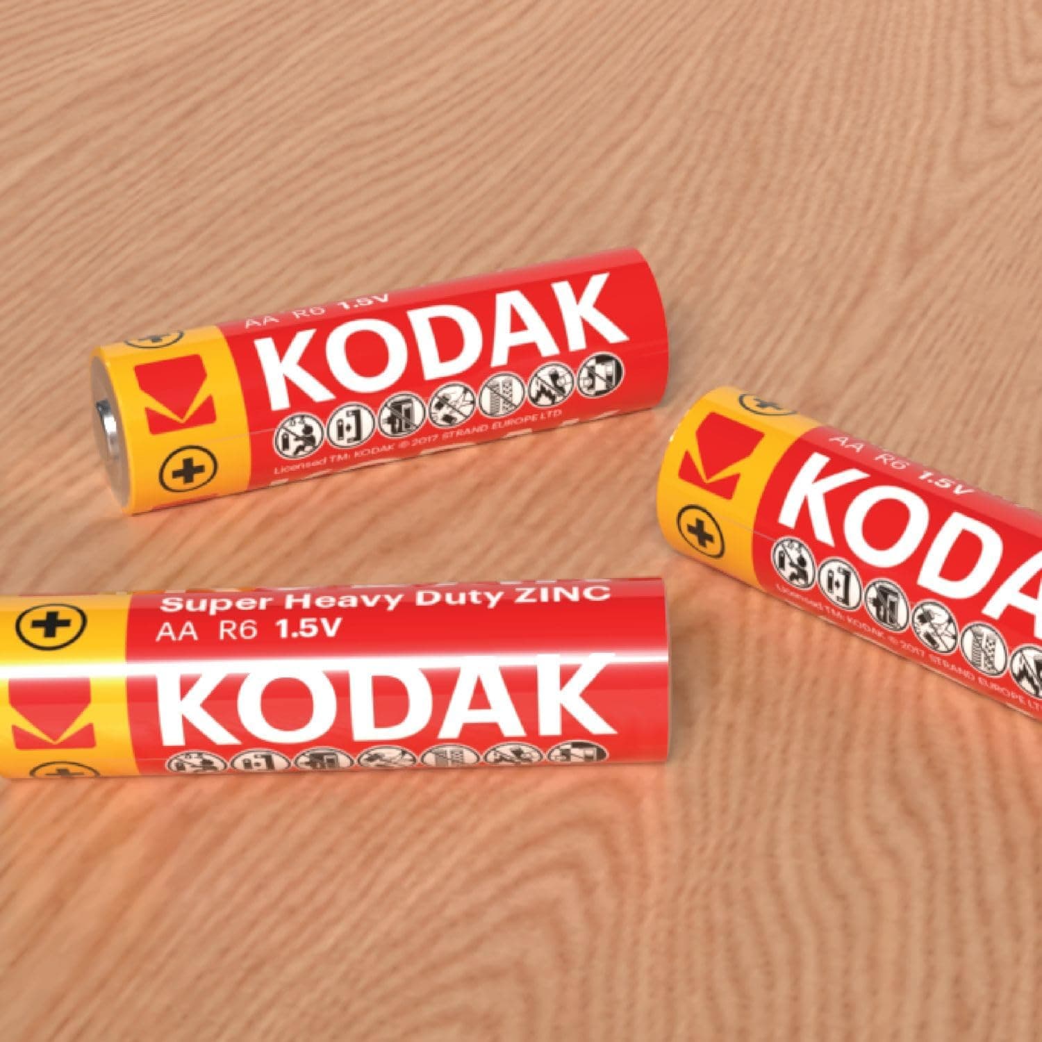 KODAK Super Heavy Duty | AAA Batteries | Triple A | Disposable Household | Carbon Zinc | 1.5V | 6 Blister Pack - 4