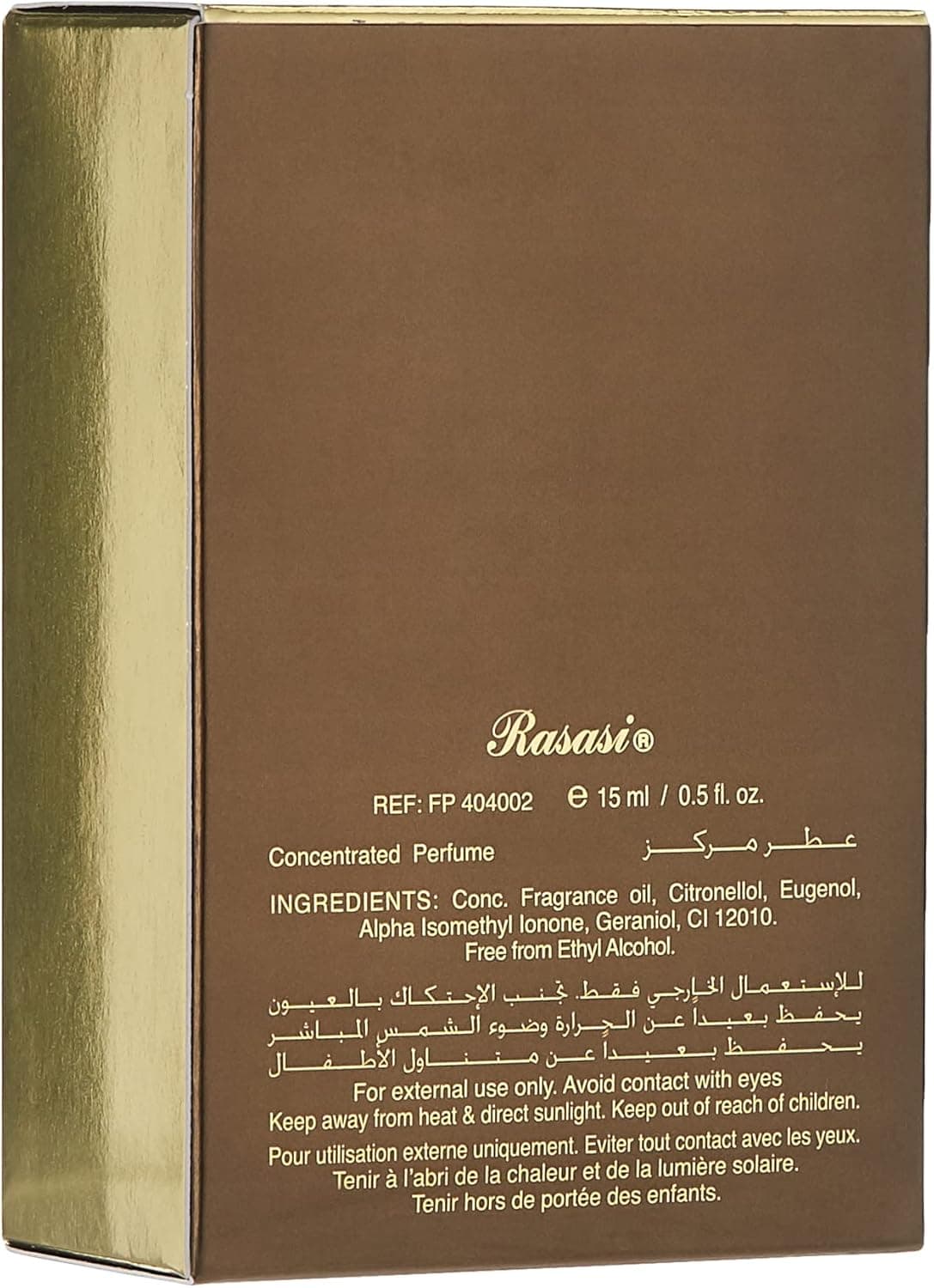 الرصاصي Rasasi MUSHREQAH CONCENTRATED PERFUME 15ML - 3