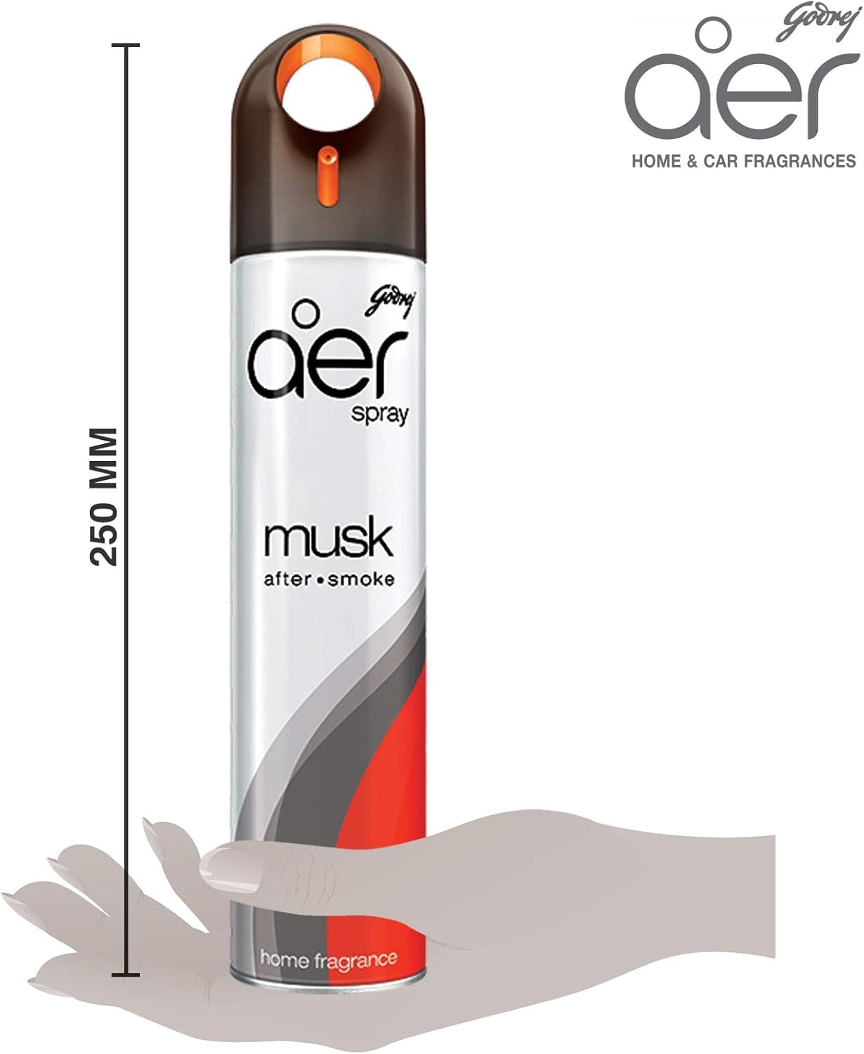 Godrej Aer Spray, Home & Office Air Freshener - Musk After Smoke (300 ml) - 2