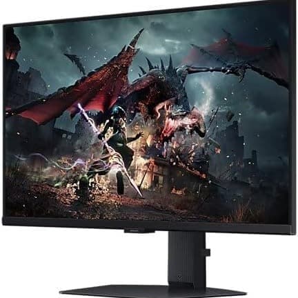 Samsung 32" Odyssey G5 G50D QHD 180Hz Gaming Monitor, 180Hz refresh rate & 1ms response time(GtG), QHD resolution & Fast IPS panel,VESA DisplayHDR 400, AMD FreeSync, Ergonomic Stand - LS32DG502EMXUE - 4