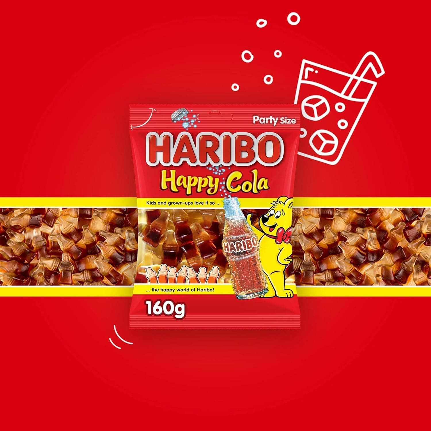 HARIBO HAPPY COLA 30X160G - 4