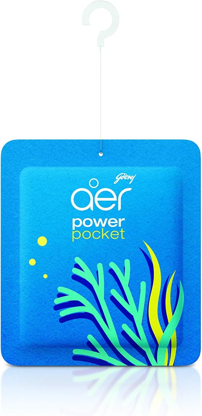 Godrej Aer Power Pocket Bathroom Fragrance - Sea Breeze - 3