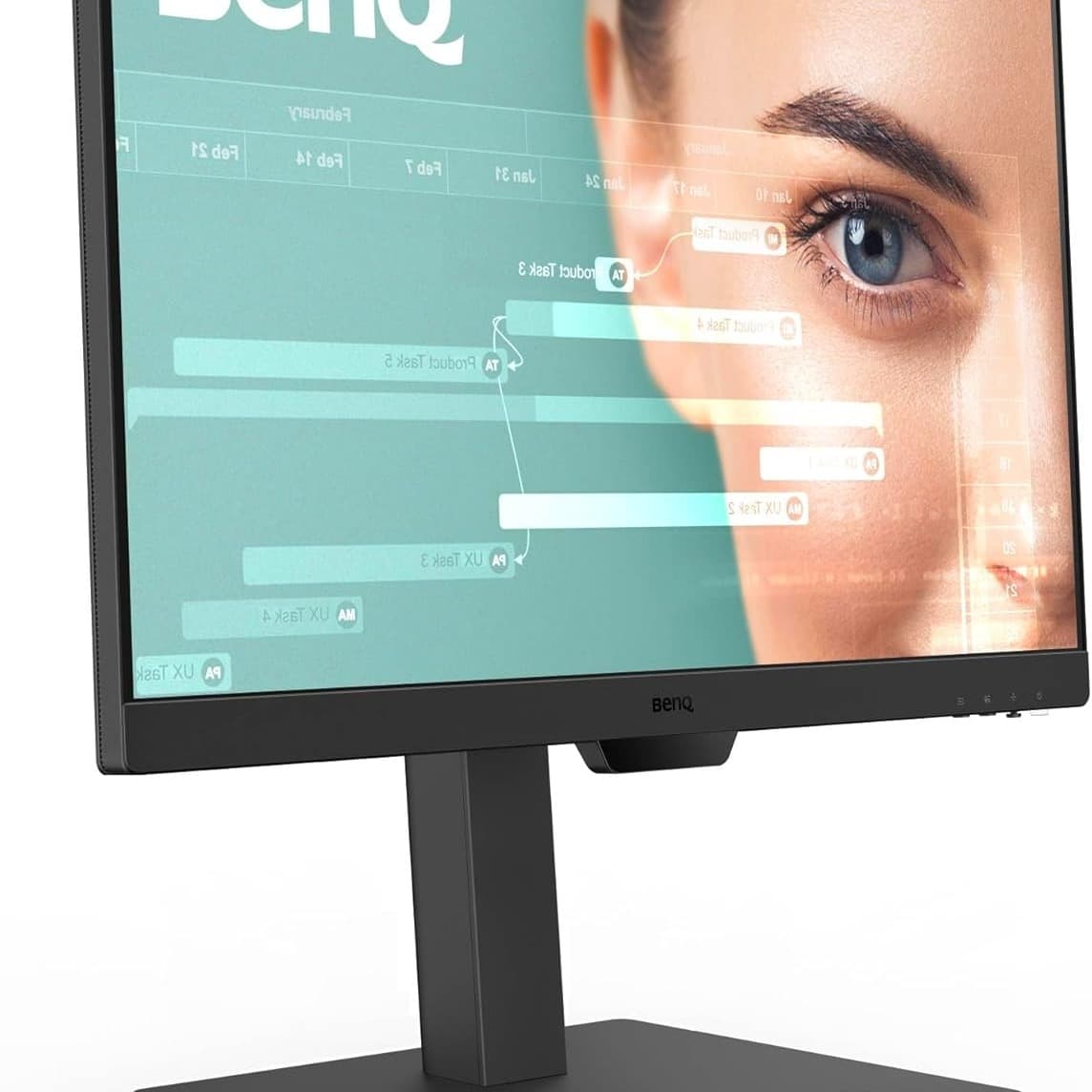 BenQ GW2490T 60.5 cm IPS 1080p Home Office Monitor, FHD, 100Hz, Ergo Design, High Refresh Rate, 99% sRGB, VESA MediaSync, B.I, Flicker Free, Low Blue Light, ePaper, Coding Mode, TÜV Rheinland - 3