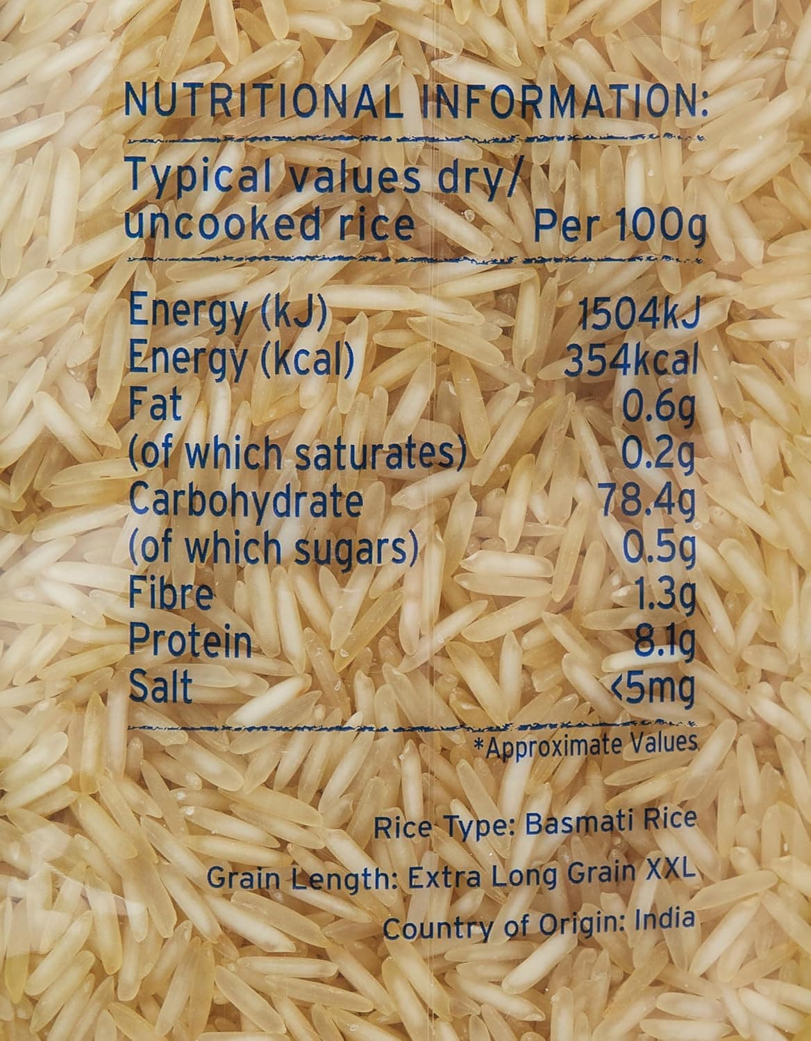 TILDA GRAND  EXTR LNG BSMTI RICE (4x5Kg) - 2