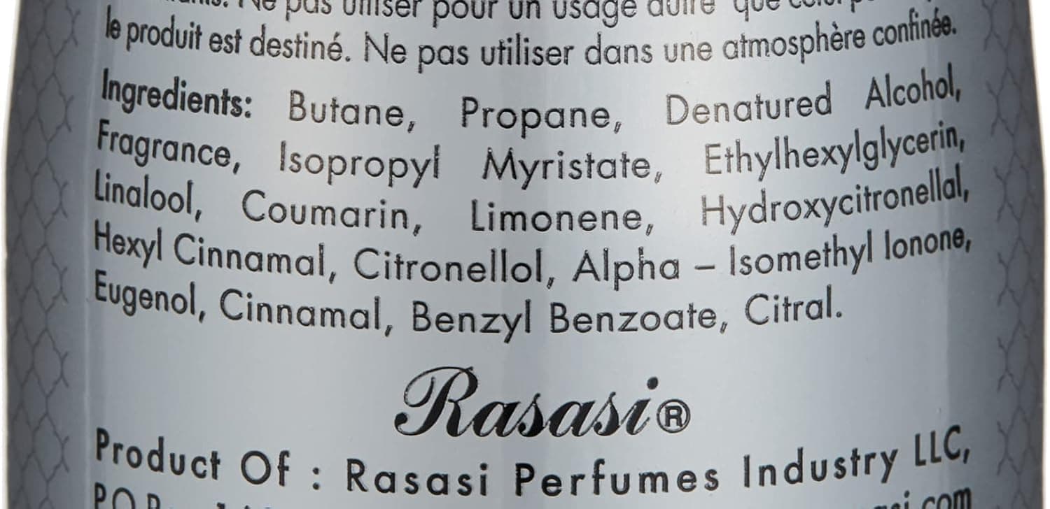 Rasasi Manarah Collection- Lomaat Perfume Body Spray for Men 200 ML - 4