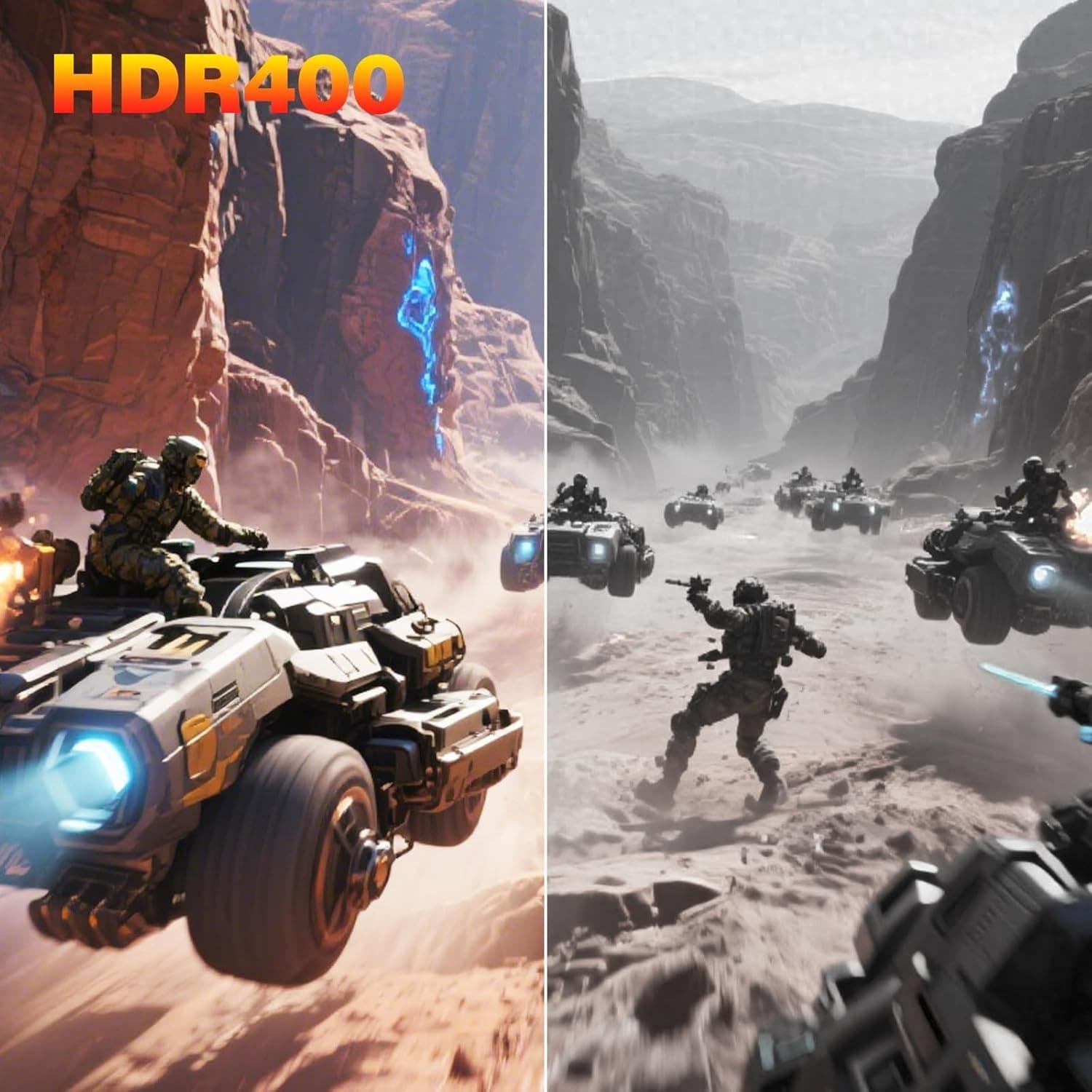 KOORUI Gaming Monitor 25-inch, 170Hz FHD 1080p Computer Monitor, 1ms GTG, Adaptive G-Sync, FreeSync Premium, 3 Sides Frameless, HDMI x 2, DisplayPort, Black, 25E3A - 2