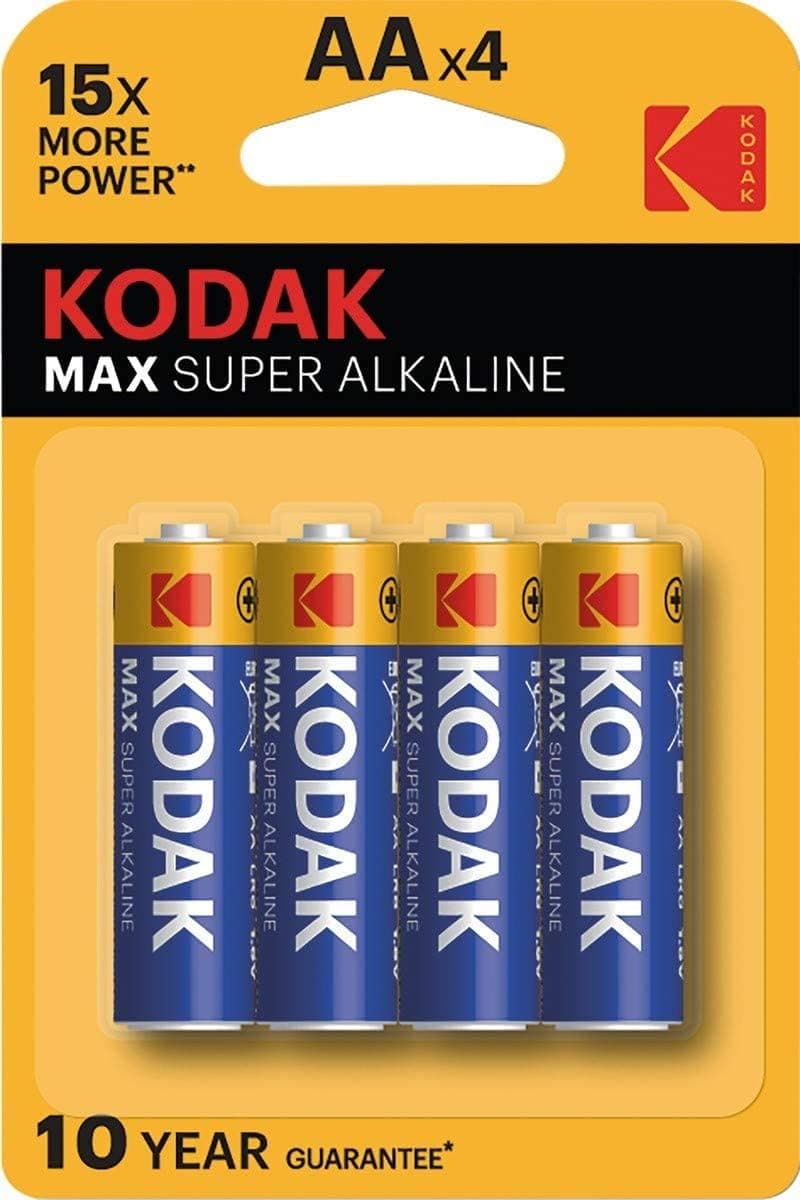 Kodak Max Alkaline Battery 6LR61 – 9 V BL1 - 6