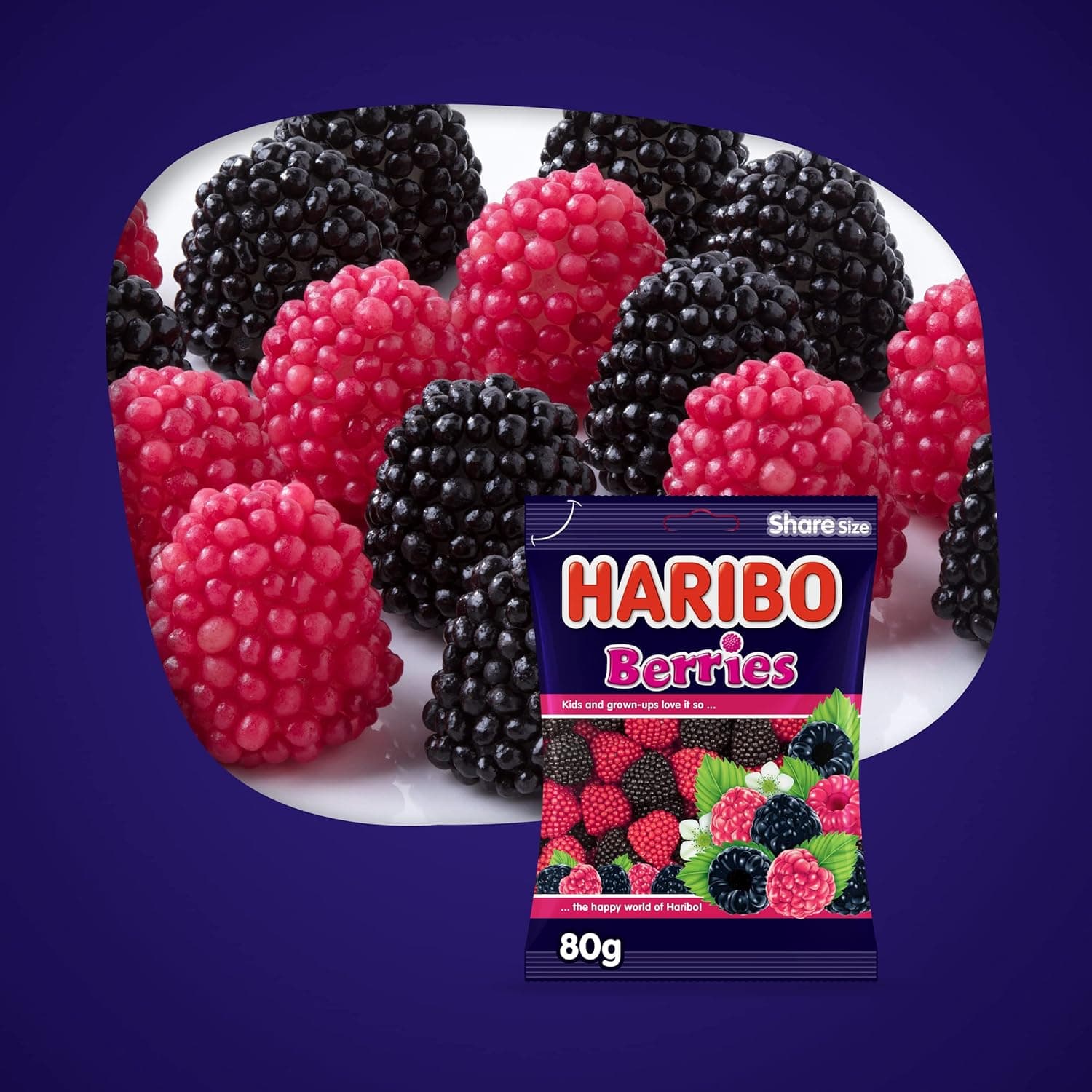 HARIBO BERRIES 24X 80GM - 4