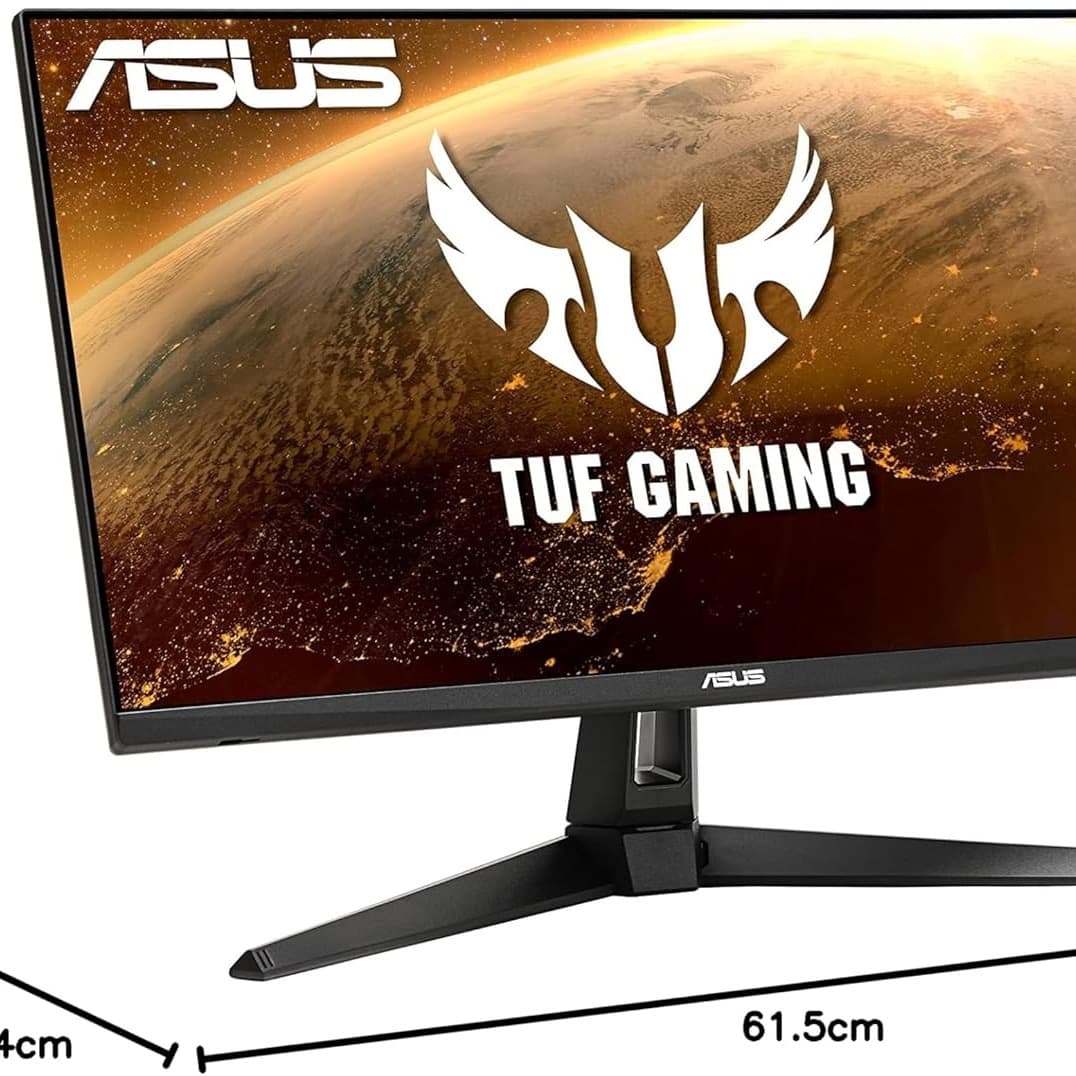 ASUS TUF Gaming VG27AQ1A Monitor – 27 inch WQHD (2560 x 1440), IPS, 170Hz (Above 144Hz), 1ms MPRT, Extreme Low Motion Blur, G-SYNC Compatible ready, HDR 10 - 7