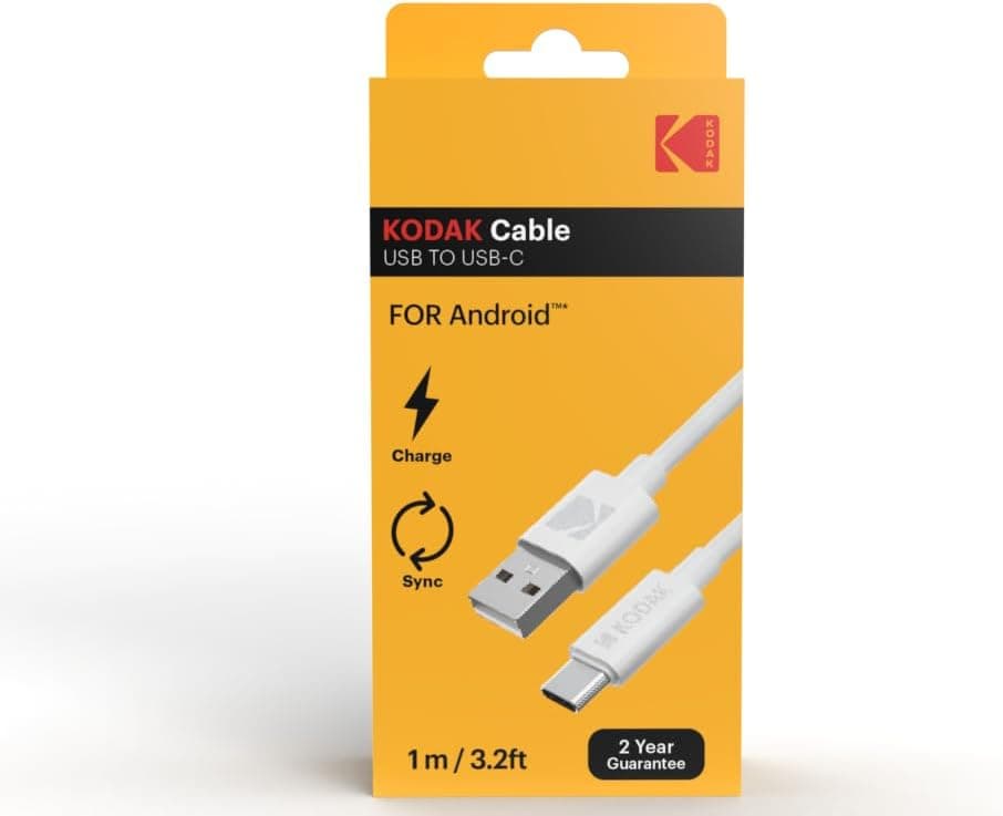 KODAK USB to USB C Cable | Length 1M | 2 years Gaurantee - 2