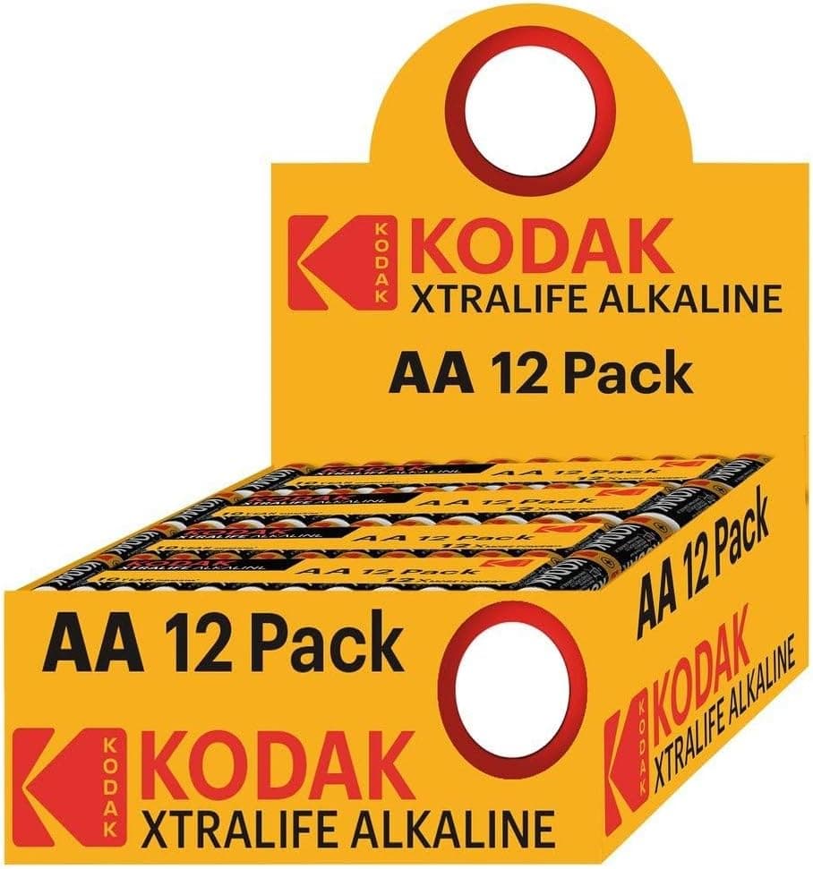 Kodak Xtralife Alkaline AAA Batteries - 4 Pack - 6