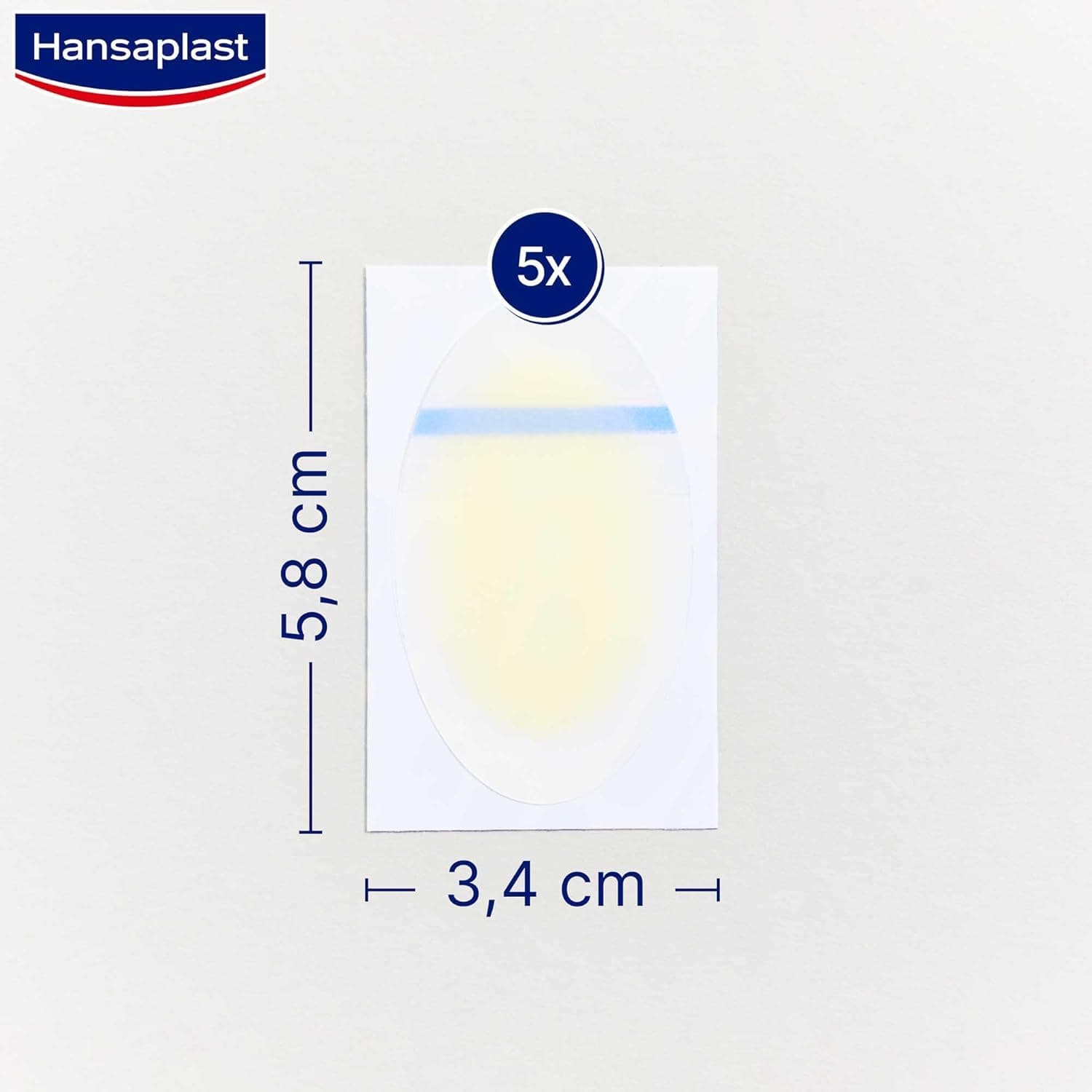 HANSAPLAST FOOT BLISTER PLASTR (L) 10X5S - 4