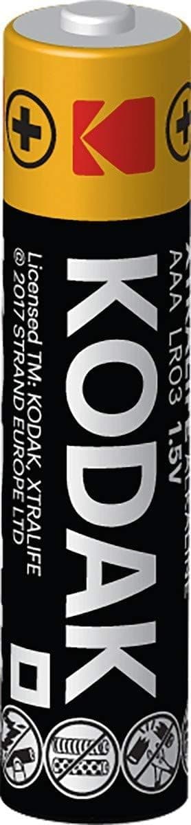 Kodak Xtralife Alkaline AAA Batteries - 4 Pack - 4