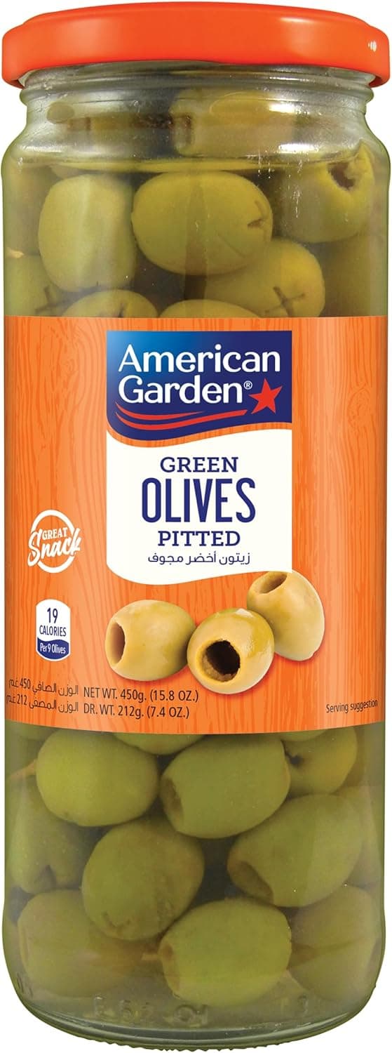 AG OLIVES GREEN PITTED 16PAR 12X450GM