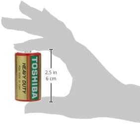 TOSHIBA Heavy Duty D - 2 Battery Pack - 4