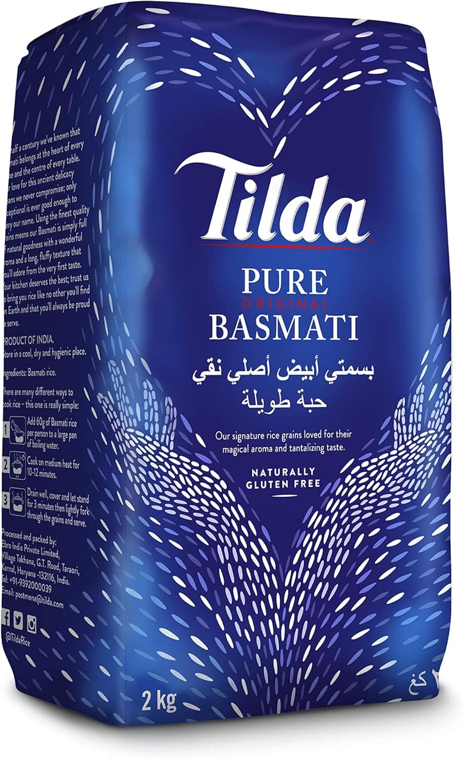 TILDA PURE ORIGINAL BASMATI RICE (6x2Kg) - Image 2