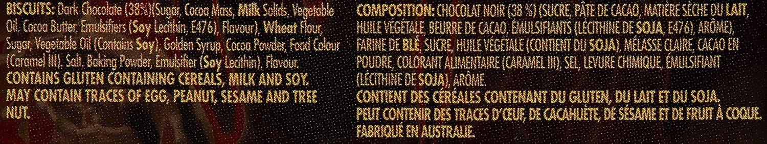 ARNOTT'S TIM TAM DARK CHOCOLATE 24X200G - 4