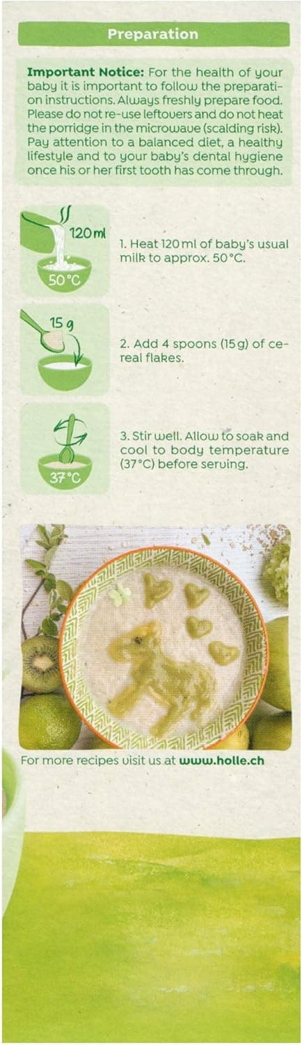 HOLLE ORG WHOLEGRAIN SPELT CEREAL 6X250G - 4